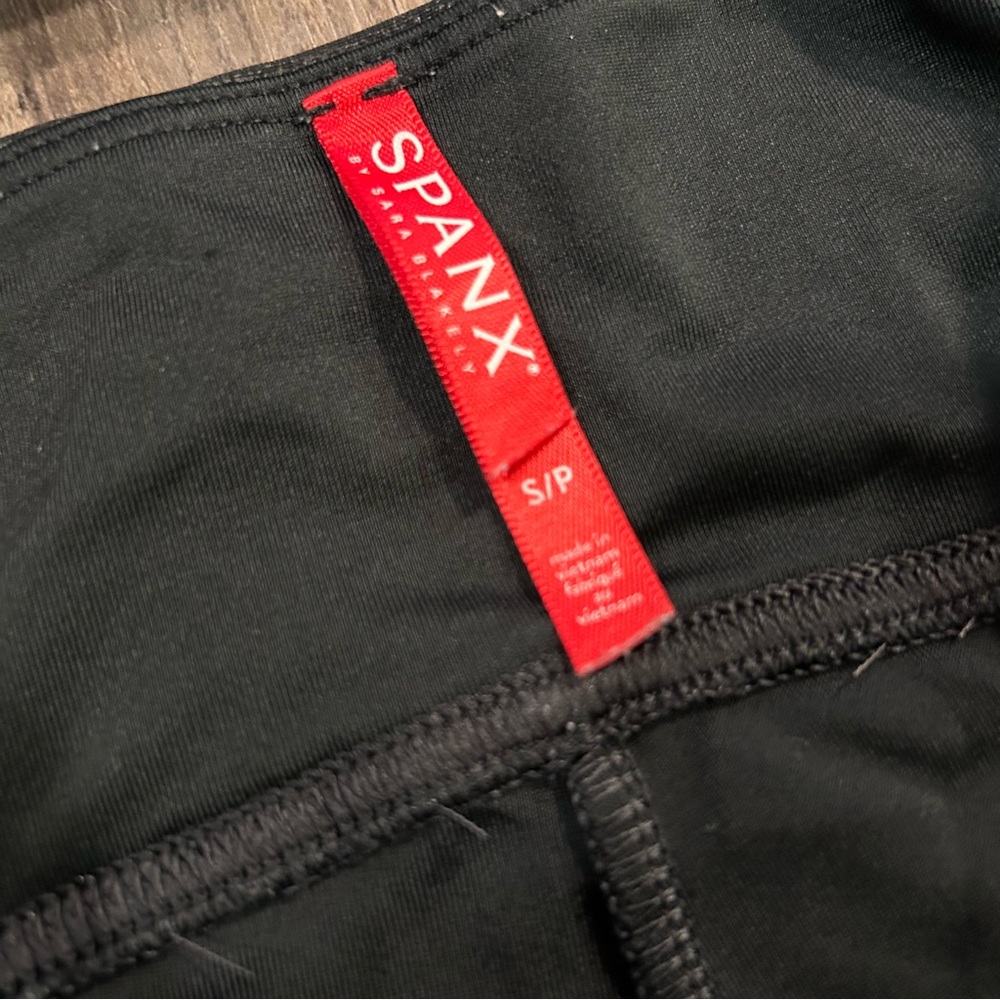 SPANX‎ Leggings Black Print Leggings Black Women's Size Small - Picture 3 of 8